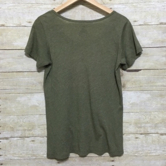 Volcom eyepatch mustache face scoop neck graphic tee size S - Picture 4 of 5